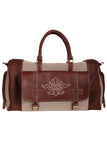 Scully Leather Berkeley Leather Brown Duffel Bag - Scully Leather - Flyclothing LLC