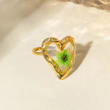 Stainless Steel Eternal Flower Ring - Trendsi