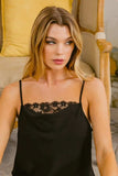BiBi Lace Detail Cowl Neck Cami - Trendsi - Flyclothing LLC