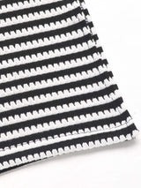 Perfee Striped Halter Neck Top and Slit Skirt Set - Trendsi - Flyclothing LLC