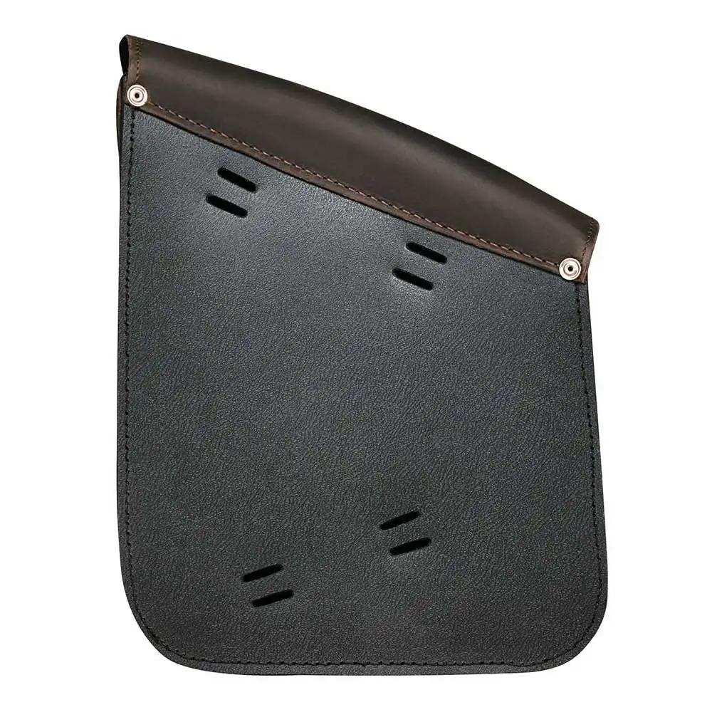 Rustic Brown 9586.L - Left Side Leather Swing Arm Bag - Unik Just for Bikers - Flyclothing LLC