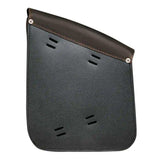 Rustic Brown strips 9586.L - Left Side Leather Swing Arm Bag - Unik Just for Bikers - Flyclothing LLC