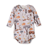 Forest Frolic Baby Bodysuit - Bamboo Autumn - Tesa Babe - Flyclothing LLC