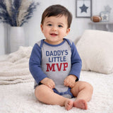 Daddy’s Little MVP Baby Bodysuit – Cotton Sports Outfit - Tesa Babe - Flyclothing LLC