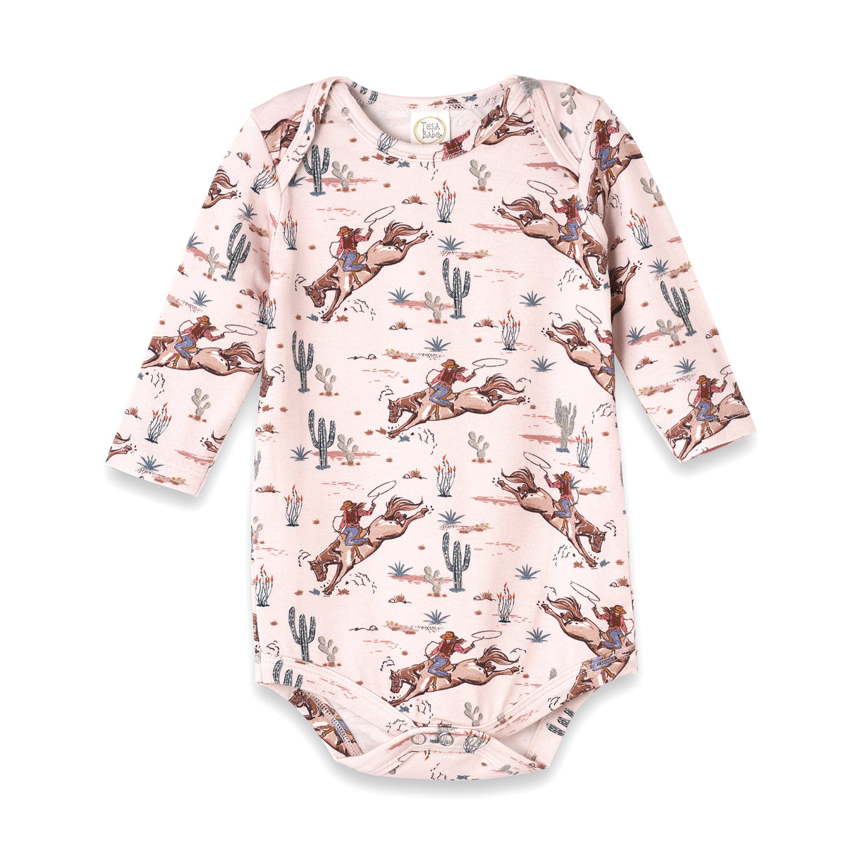 Prairie Princess Baby Girl Western Bamboo Bodysuit 6-12M - Tesa Babe - Flyclothing LLC