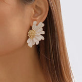Flower Stud Earrings - Trendsi - Flyclothing LLC