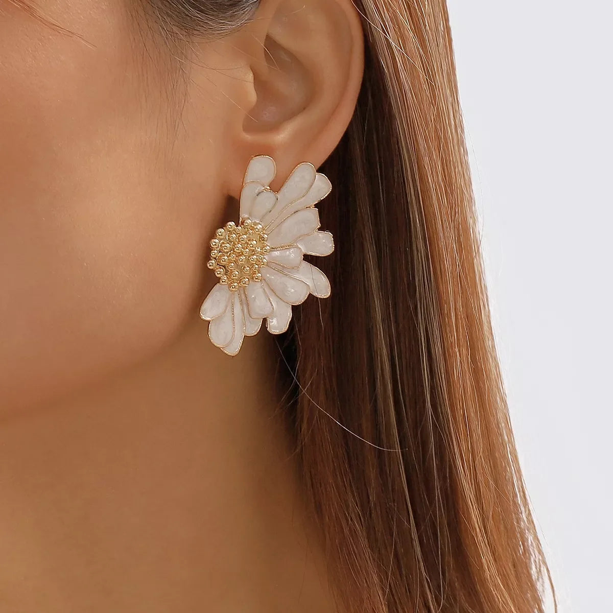 Flower Stud Earrings - Trendsi - Flyclothing LLC