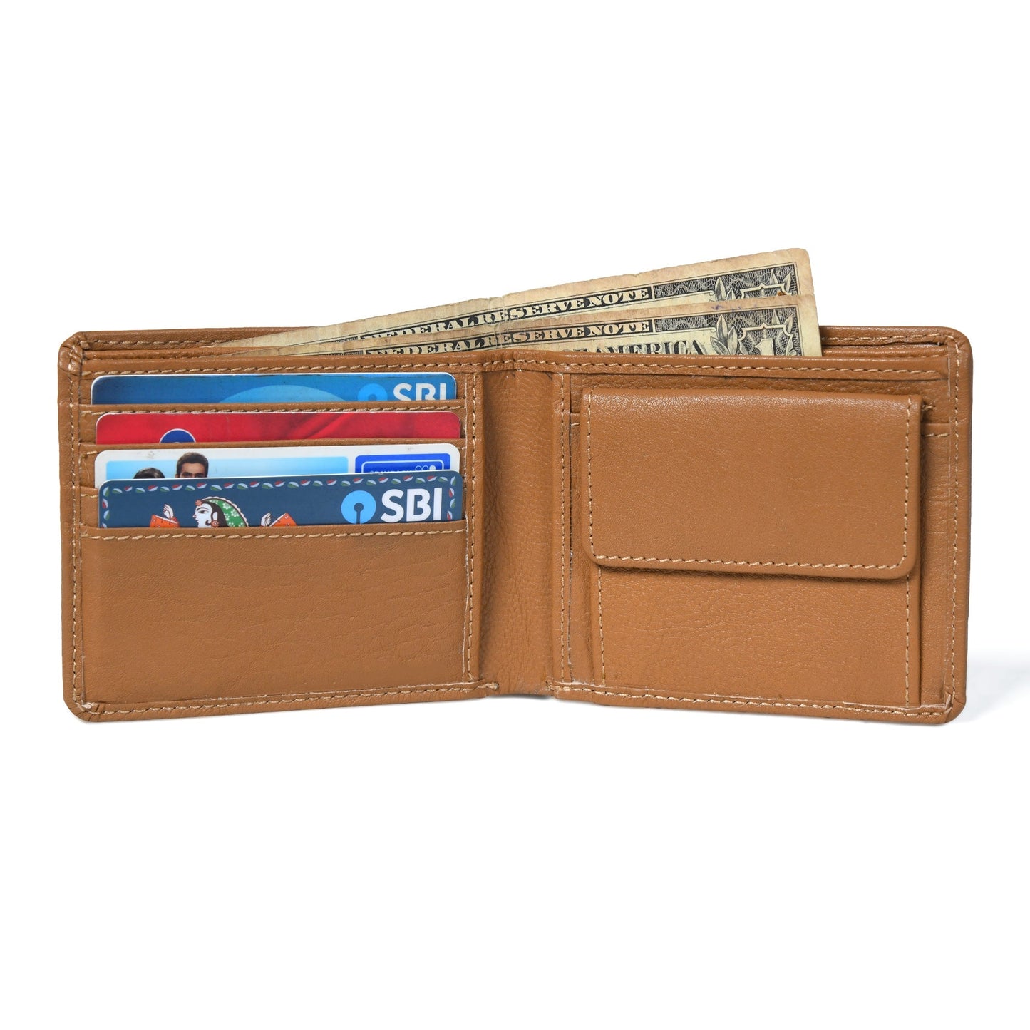 Kairo Slim Bi-Fold Wallet - Classy Leather Bags - Flyclothing LLC