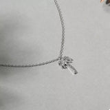 Palm Tree Pendant Necklace - Trendsi - Flyclothing LLC