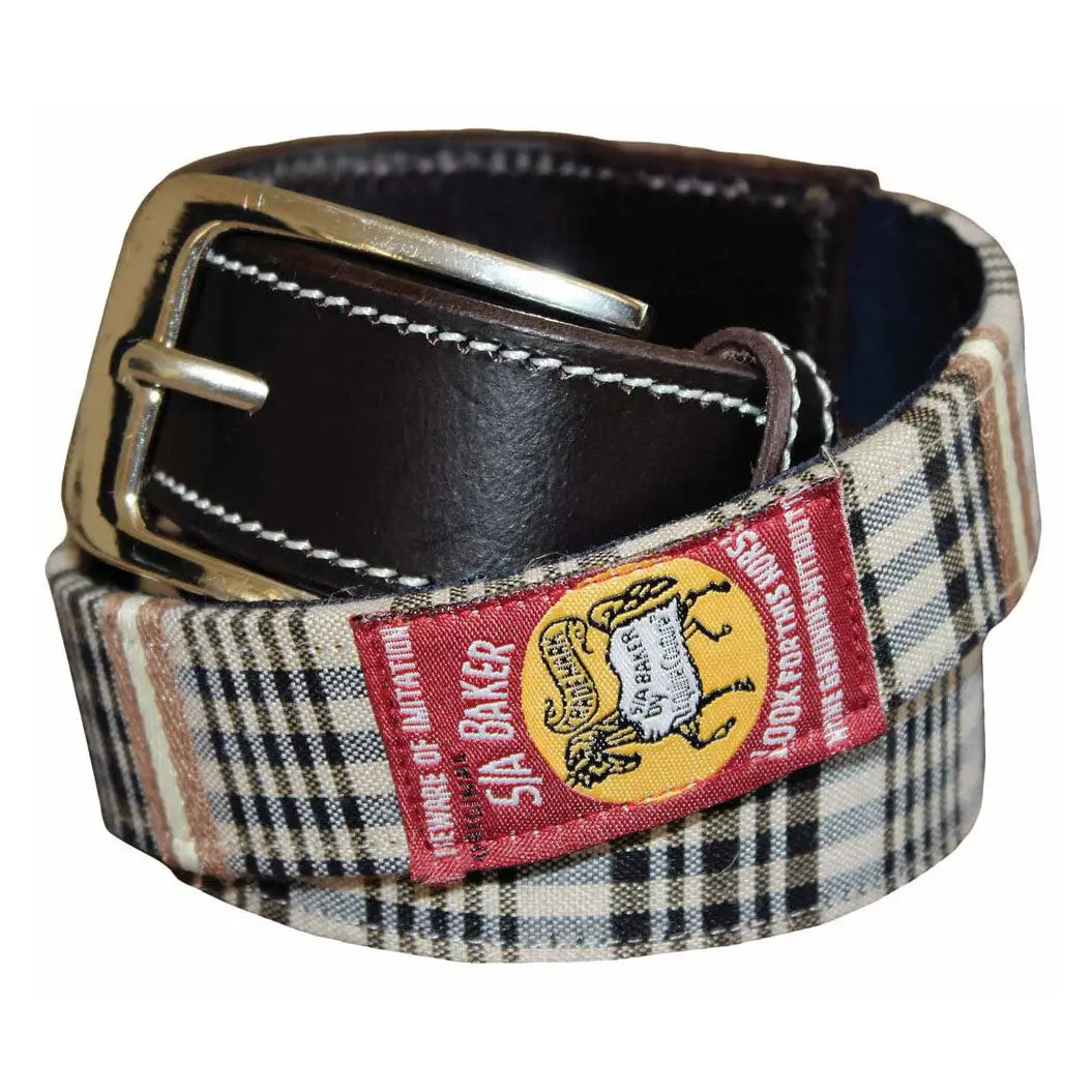 Baker Ladies Classic Plaid Belt - Breeches.com - Flyclothing LLC
