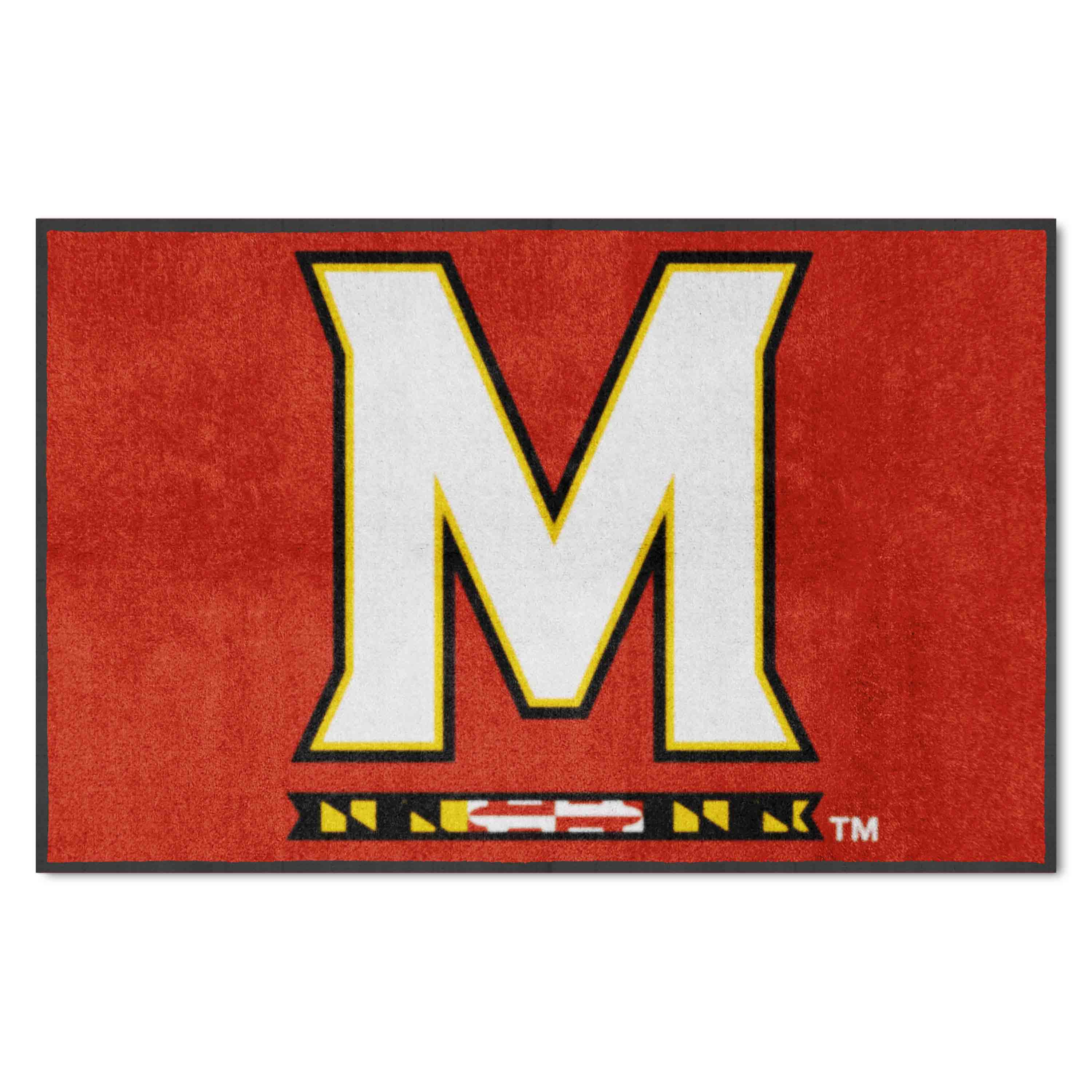 Maryland 4X6 High-Traffic Mat with Durable Rubber Backing - Landscape Orientation - Maryland