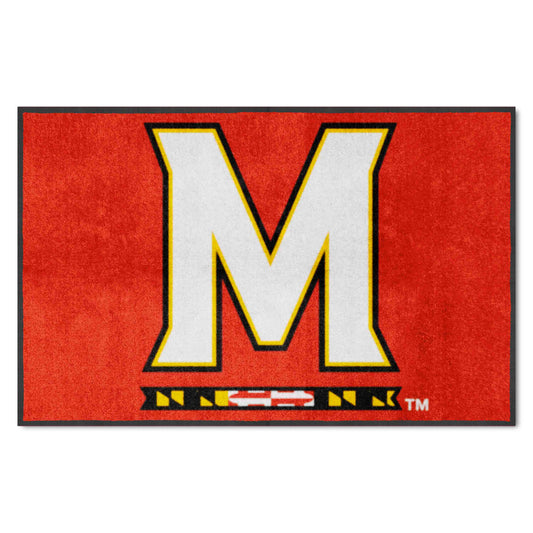 Maryland 4X6 High-Traffic Mat with Durable Rubber Backing - Landscape Orientation - Maryland