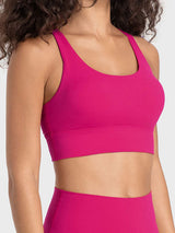 Crisscross Scoop Neck Active Tank - Trendsi - Flyclothing LLC