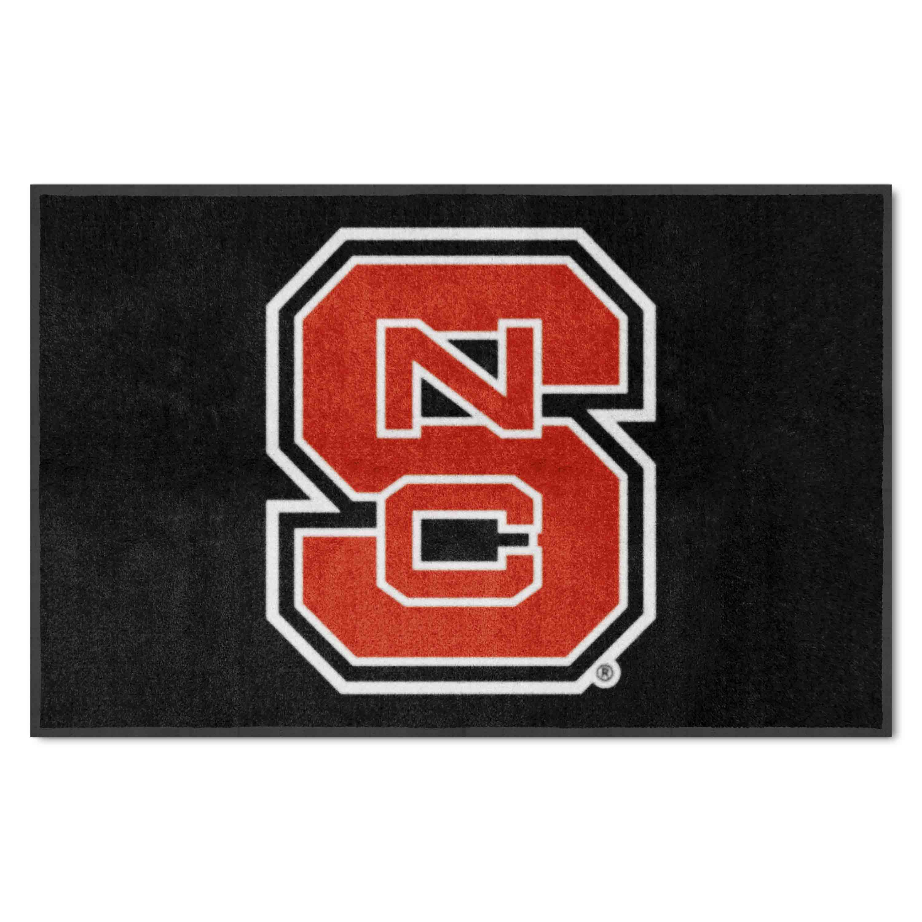 NC State 4X6 High-Traffic Mat with Durable Rubber Backing - Landscape Orientation - NC State