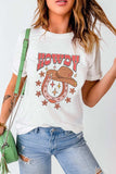 Graphic Round Neck Short Sleeve T-Shirt - Trendsi - Flyclothing LLC