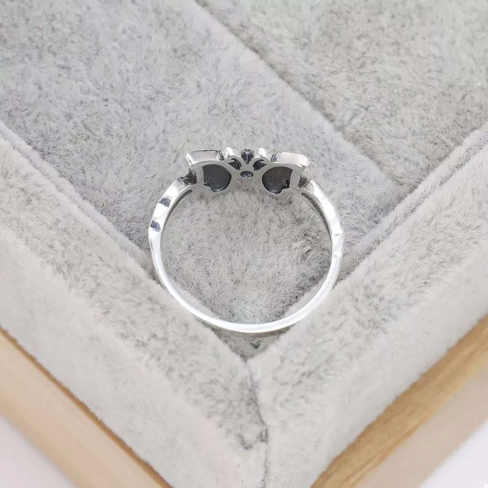 925 Sterling Silver Butterfly Ring - Trendsi - Flyclothing LLC