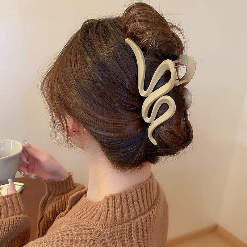 Alloy Acrylic Hair Claw Clip - Trendsi - Flyclothing LLC