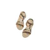 Open Toe Flats Sandals - Trendsi