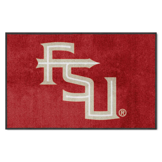 Florida State4X6 High-Traffic Mat with Durable Rubber Backing - Landscape Orientation - Florida State