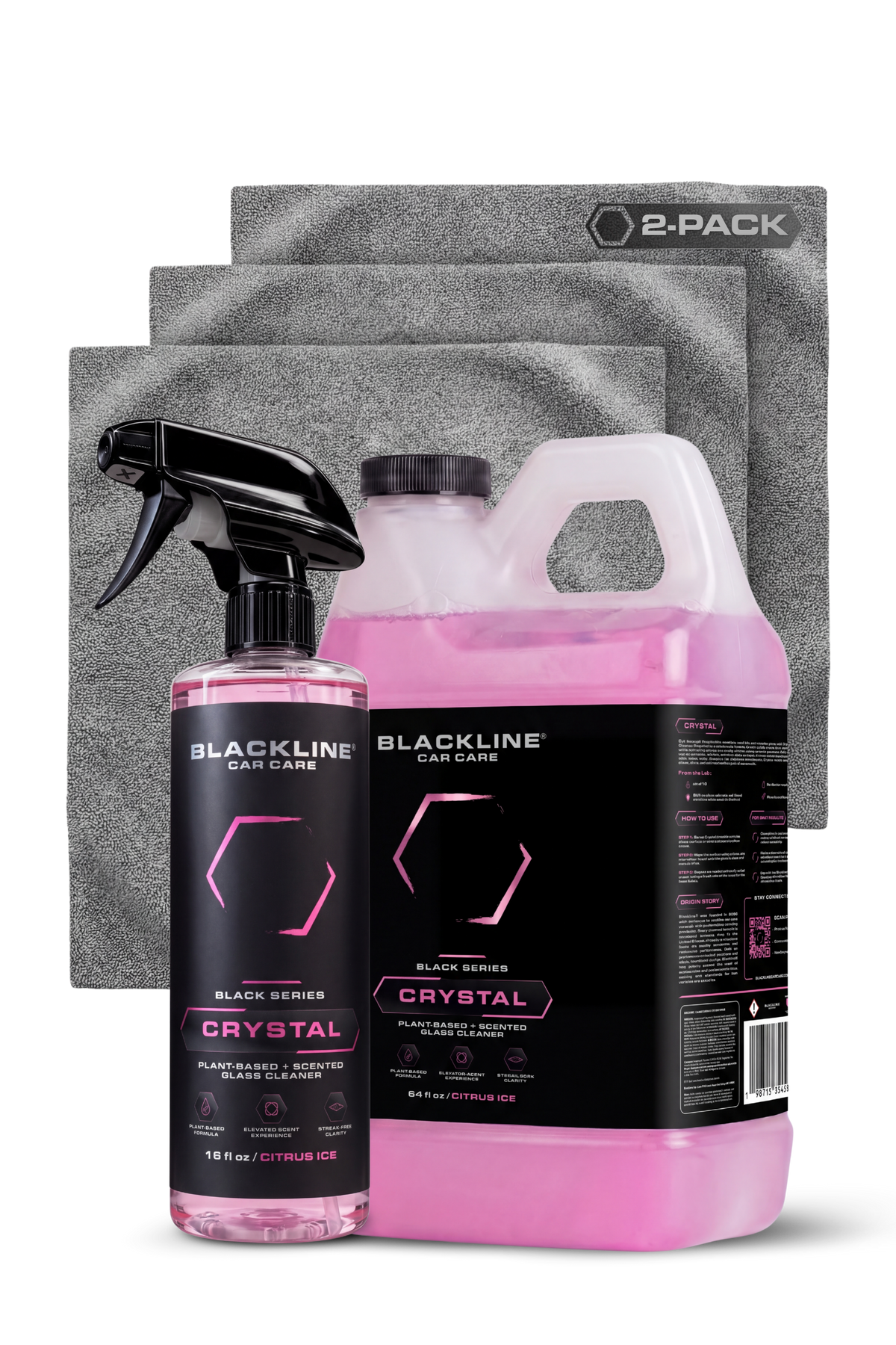 BLACKLINE® CRYSTAL GLASS CLEANER - Blackline Car Care - Flyclothing LLC