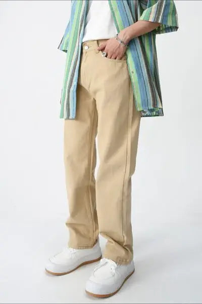 Mid Rise Jeans with Pockets - Trendsi - Flyclothing LLC