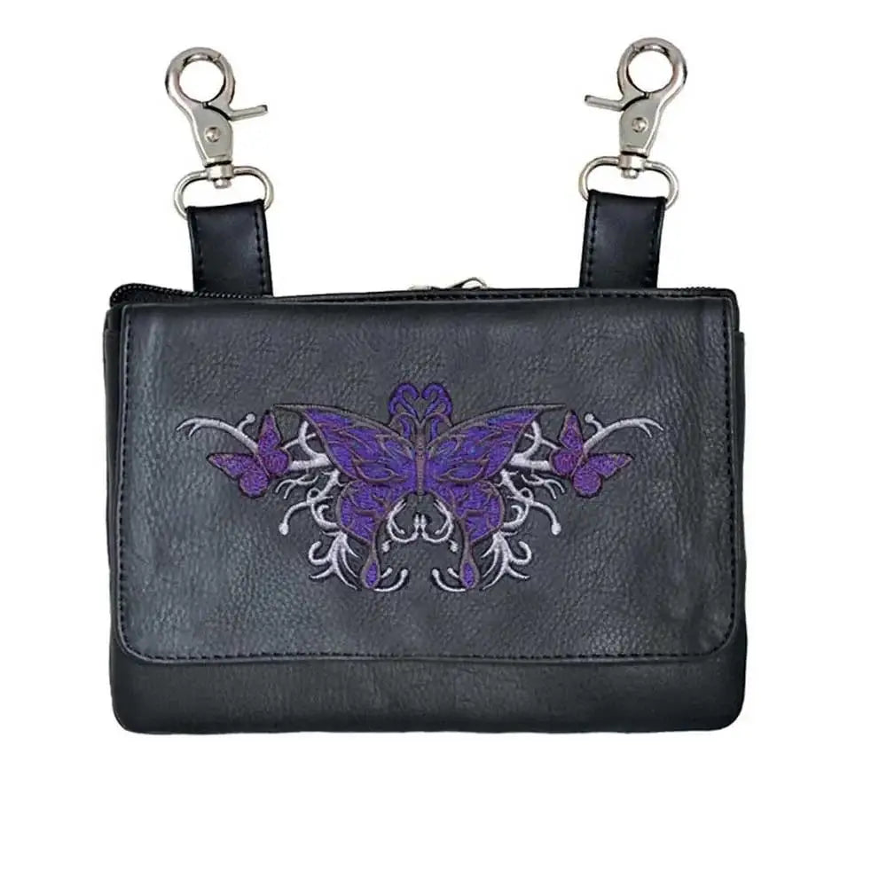 Glam Rider Premium Cowhide Clip-On Bag - Unik Just for Bikers - Flyclothing LLC