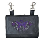 Glam Rider Premium Cowhide Clip-On Bag - Unik Just for Bikers - Flyclothing LLC
