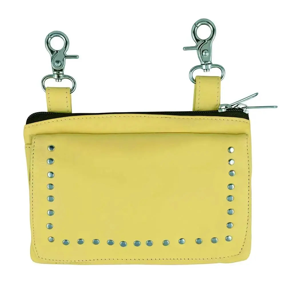 Cowhide Ladies Clip-On Bag - Unik Just for Bikers - Flyclothing LLC