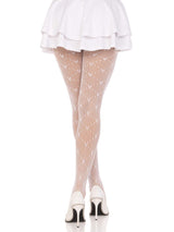 Valentina Heart Net Tights