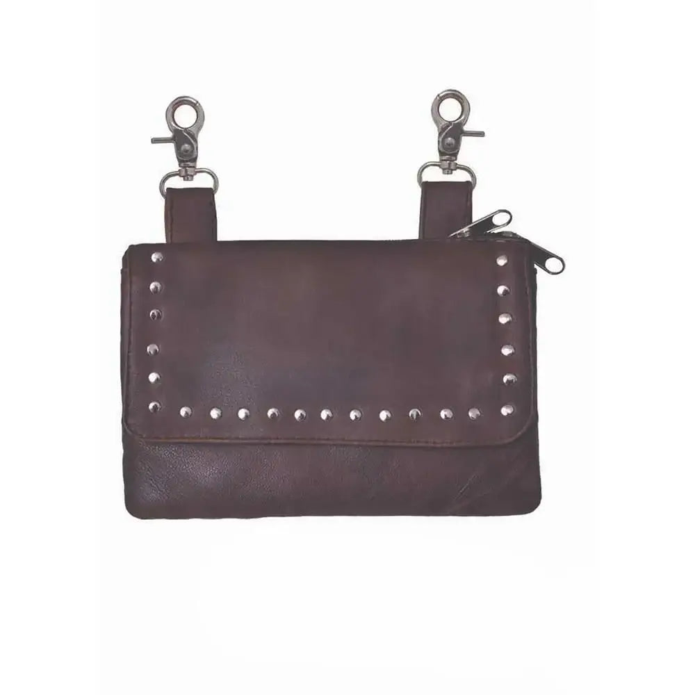 Women’s Cowhide Clip on Bag - Unik Just for Bikers - Flyclothing LLC