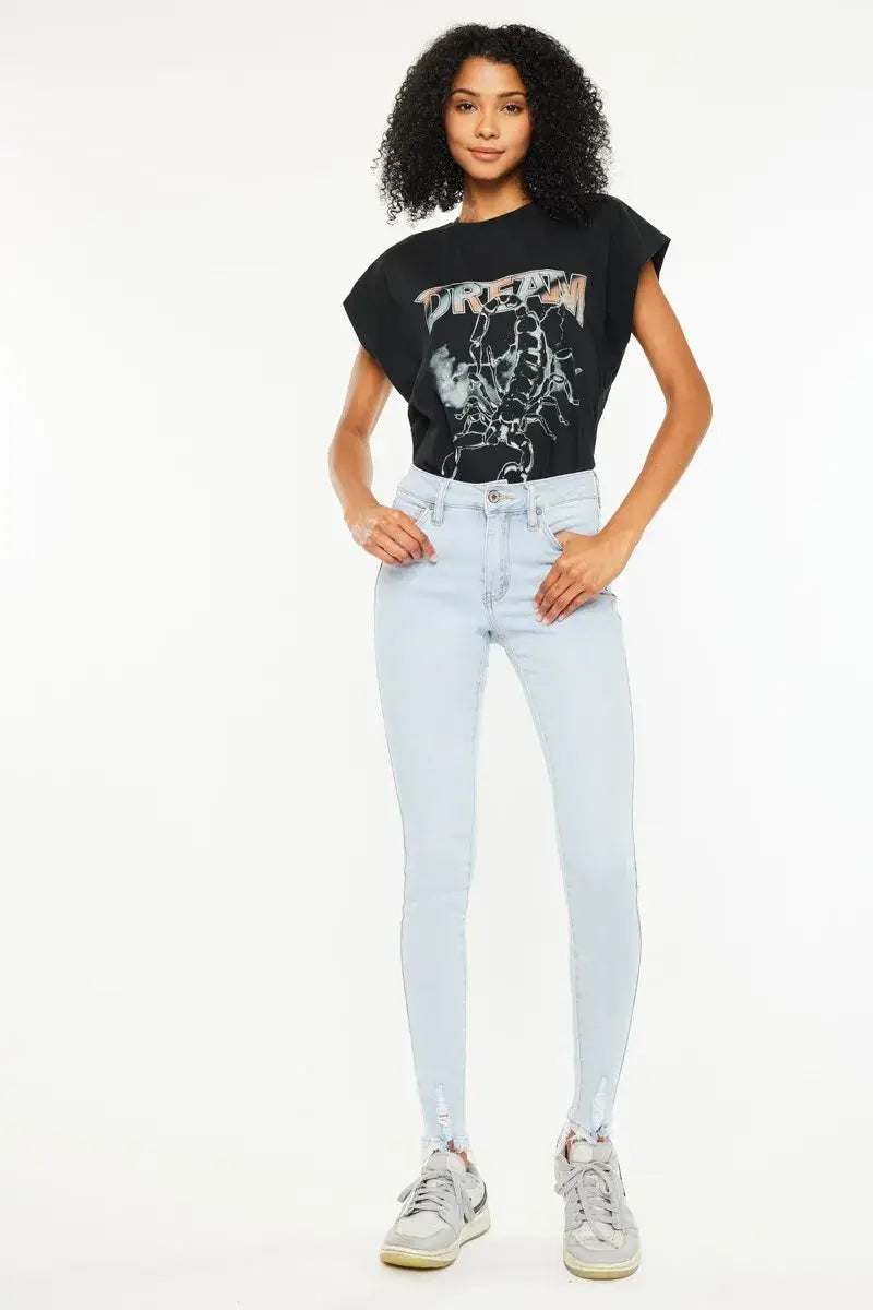 Kancan High Rise Super Skinny Jeans - Trendsi - Flyclothing LLC