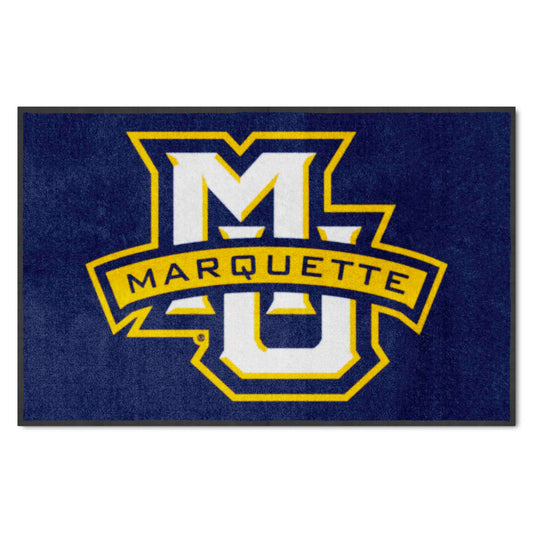 Marquette 4X6 High-Traffic Mat with Durable Rubber Backing - Landscape Orientation - Marquette