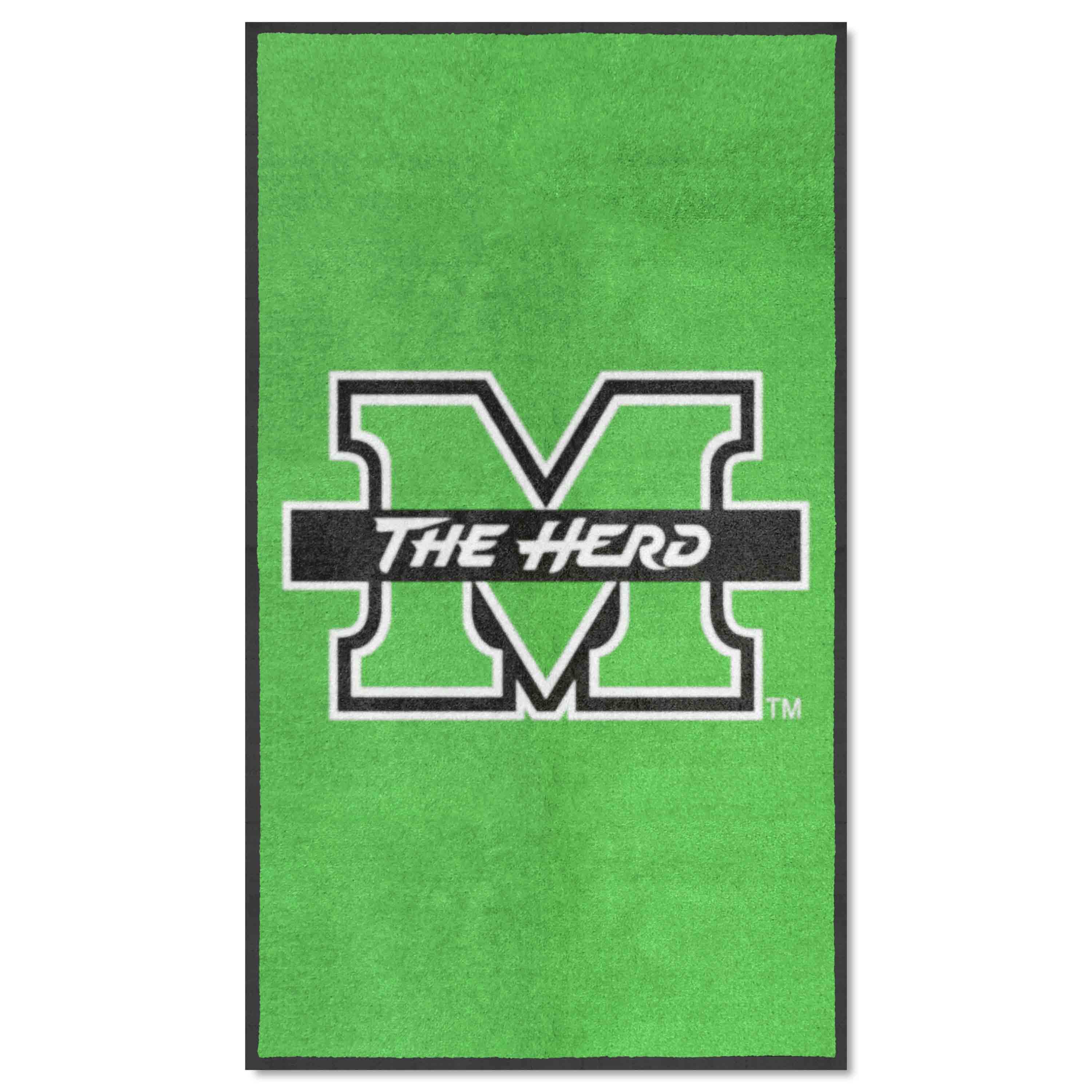 Marshall 3X5 High-Traffic Mat with Durable Rubber Backing - Portrait Orientation - Marshall