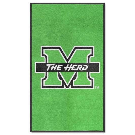 Marshall 3X5 High-Traffic Mat with Durable Rubber Backing - Portrait Orientation - Marshall
