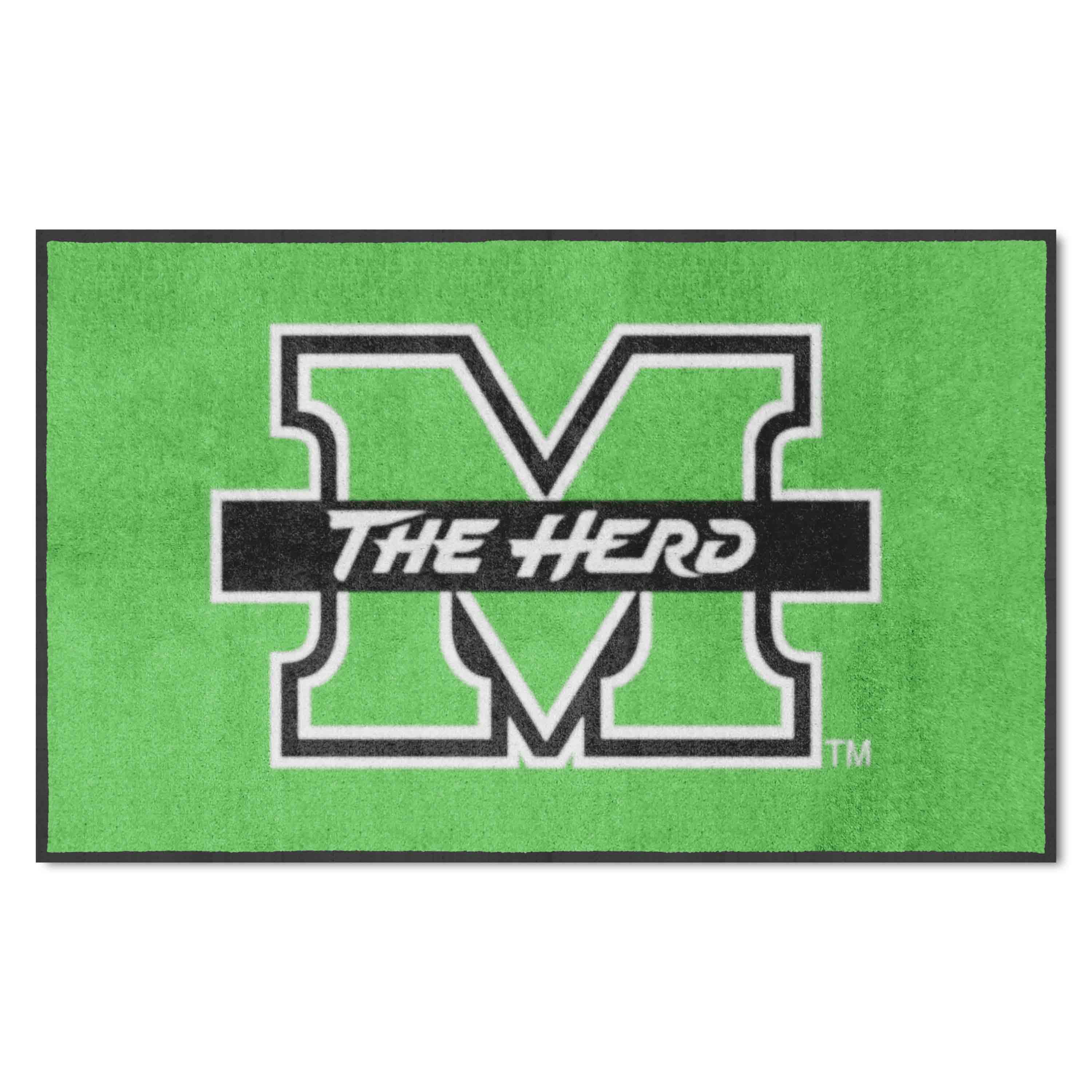 Marshall 4X6 High-Traffic Mat with Durable Rubber Backing - Landscape Orientation - Marshall