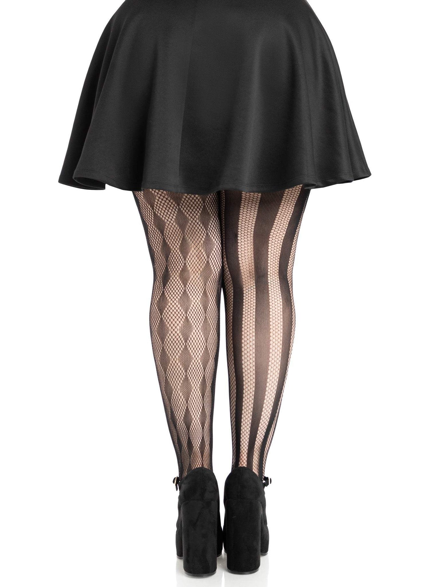 Harlequin Net Tights