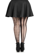 Harlequin Net Tights