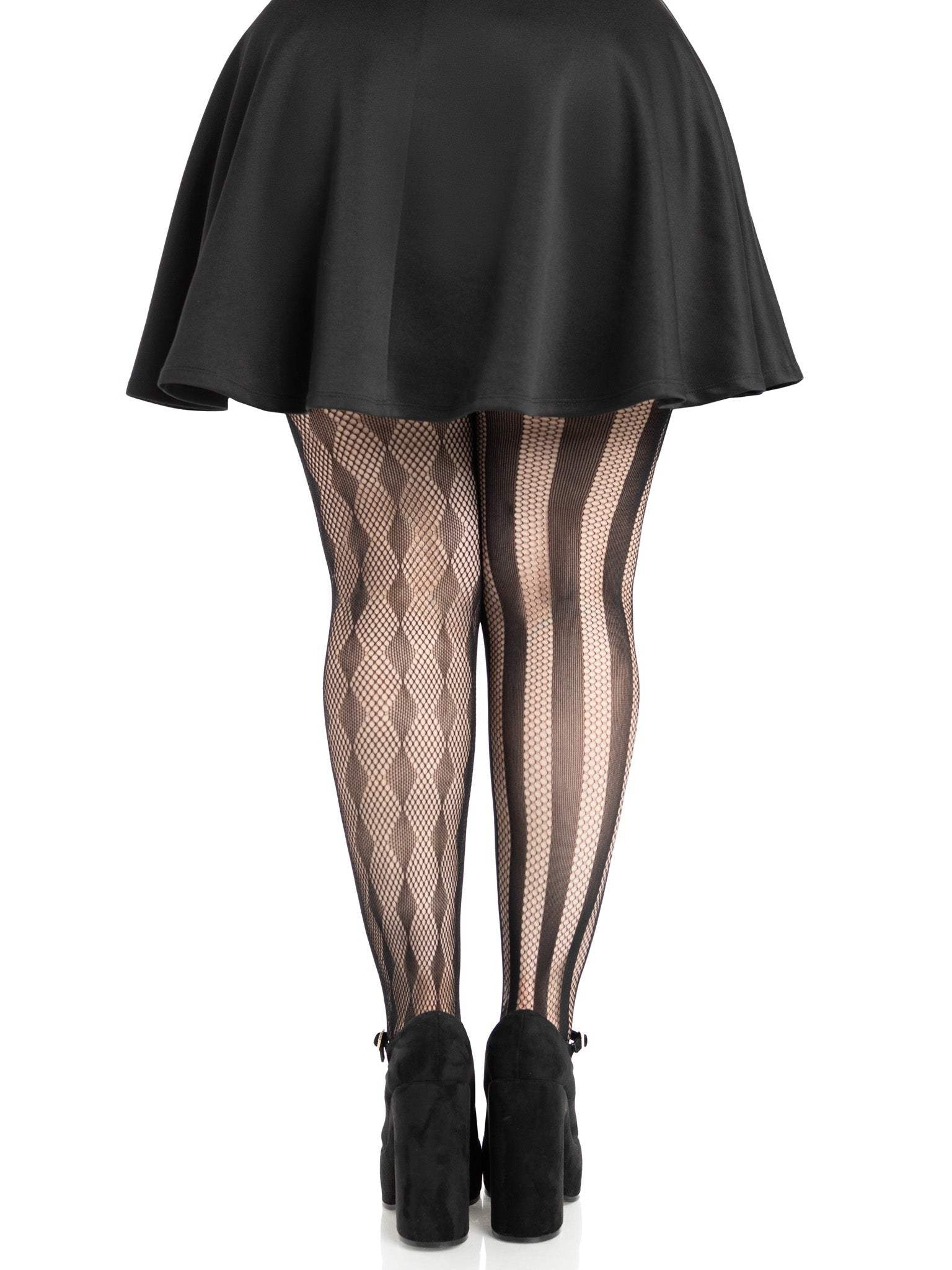 Harlequin Net Tights