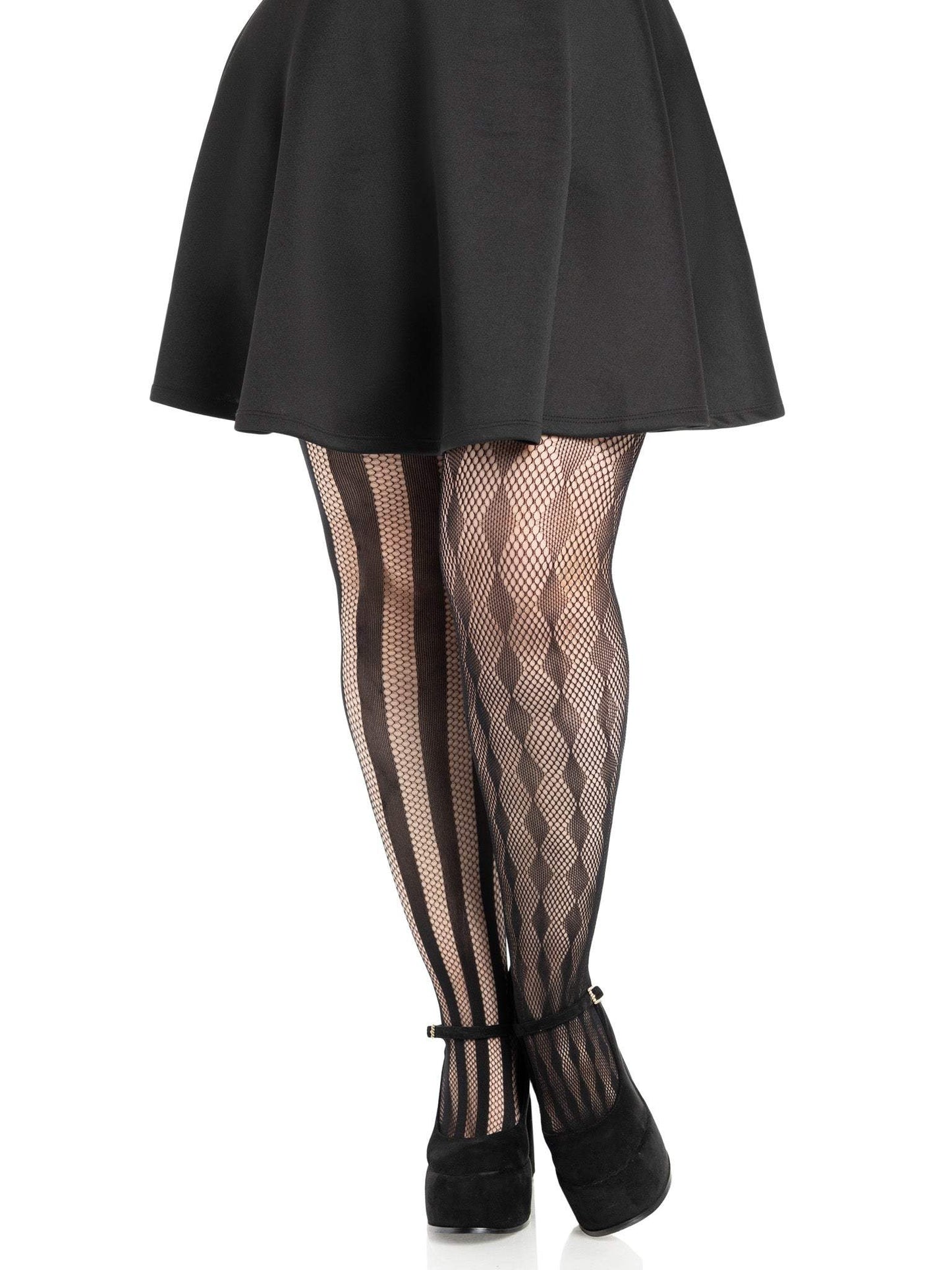 Harlequin Net Tights