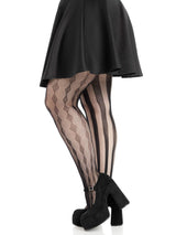 Harlequin Net Tights