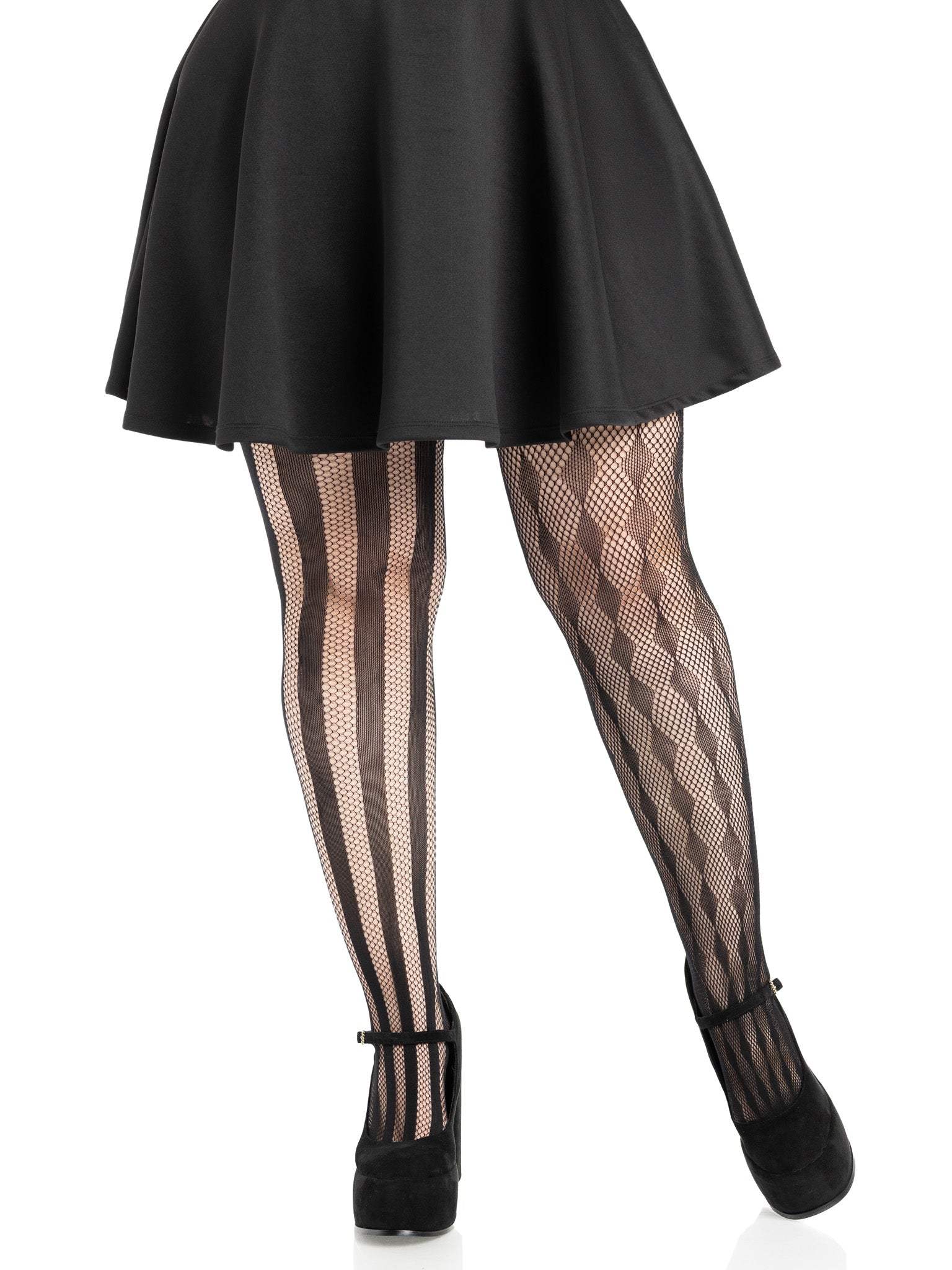 Harlequin Net Tights
