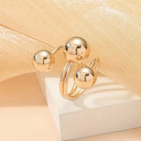 Multi Layered Ball Ring - Trendsi - Flyclothing LLC