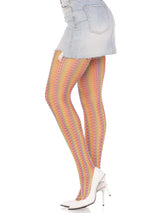 Acadia Rainbow Net Tights