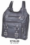 9736.00 - Ladies Concealed Carry Pocketbook - Unik Just for Bikers