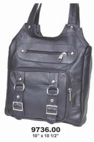 9736.00 - Ladies Concealed Carry Pocketbook - Unik Just for Bikers - Flyclothing LLC