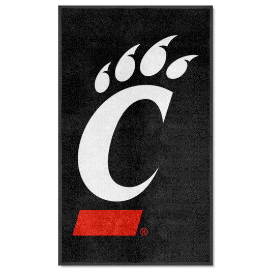 Cincinnati 3X5 High-Traffic Mat with Durable Rubber Backing - Portrait Orientation - Cincinnati