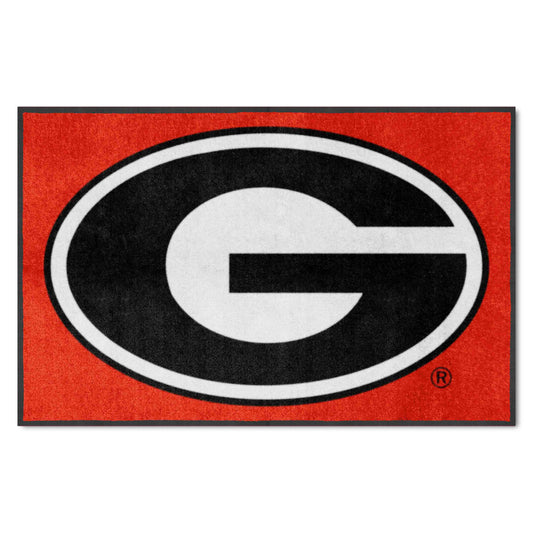Georgia4X6 High-Traffic Mat with Durable Rubber Backing - Landscape Orientation - Georgia