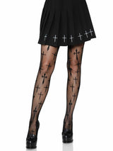 Worship Me Net Tights