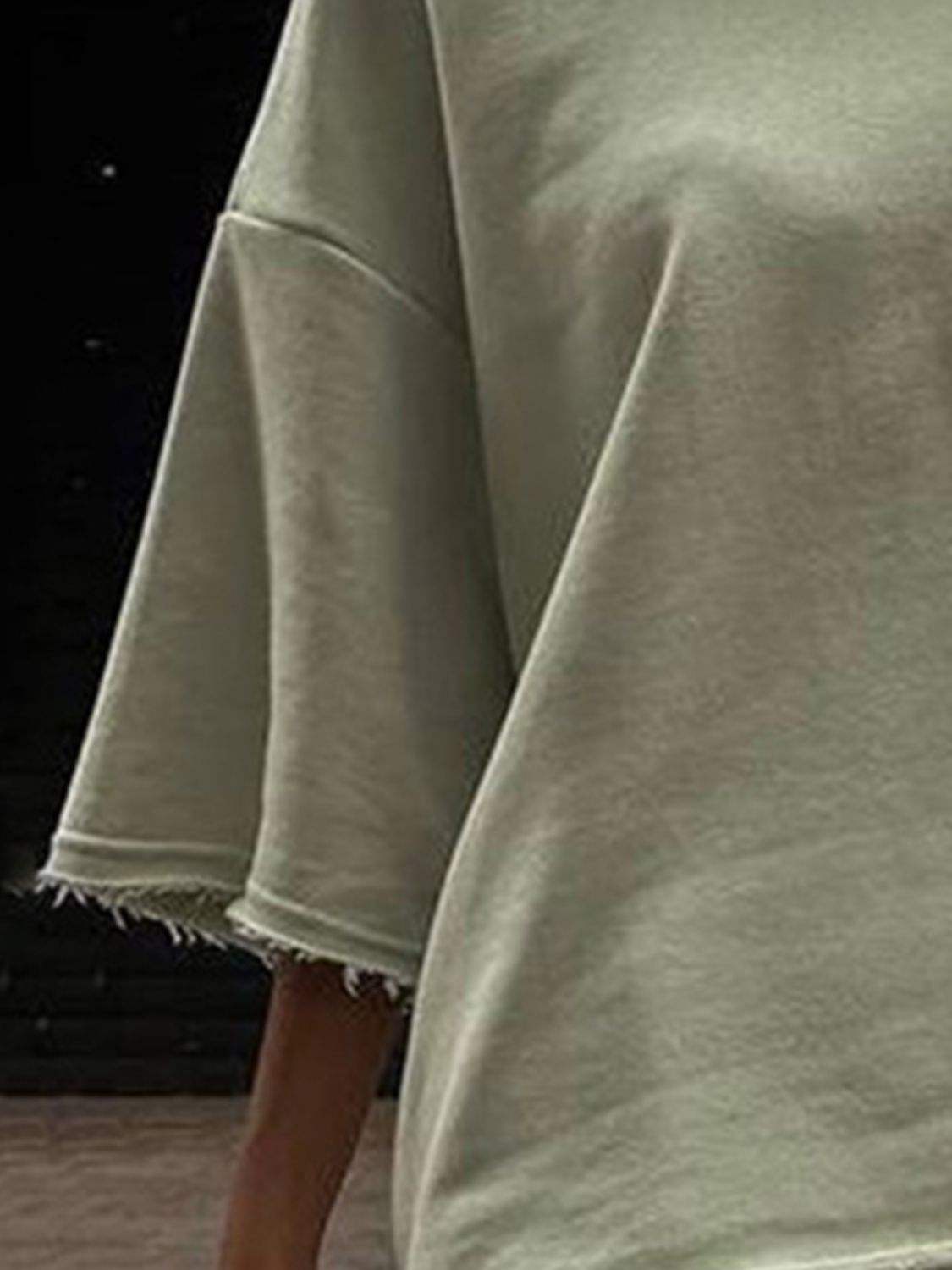Pocketed Round Neck Half Sleeve Top and Shorts Set - Trendsi - Flyclothing LLC
