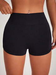 High Waist Active Shorts - Trendsi